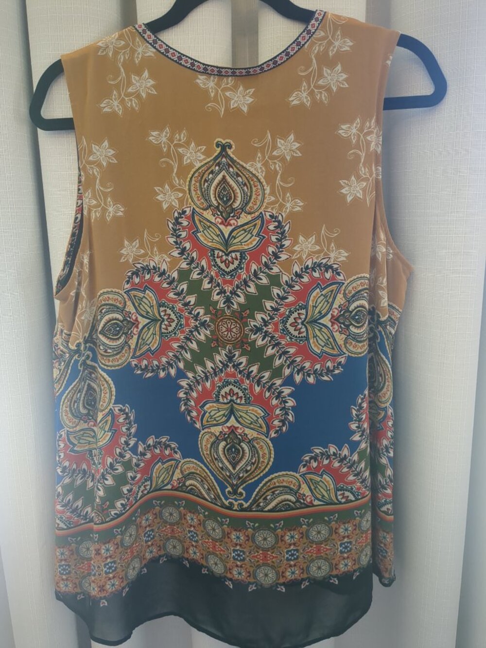 Lg Danielrainn Sleeveless Boho Tunic Top - Picture 3 of 10